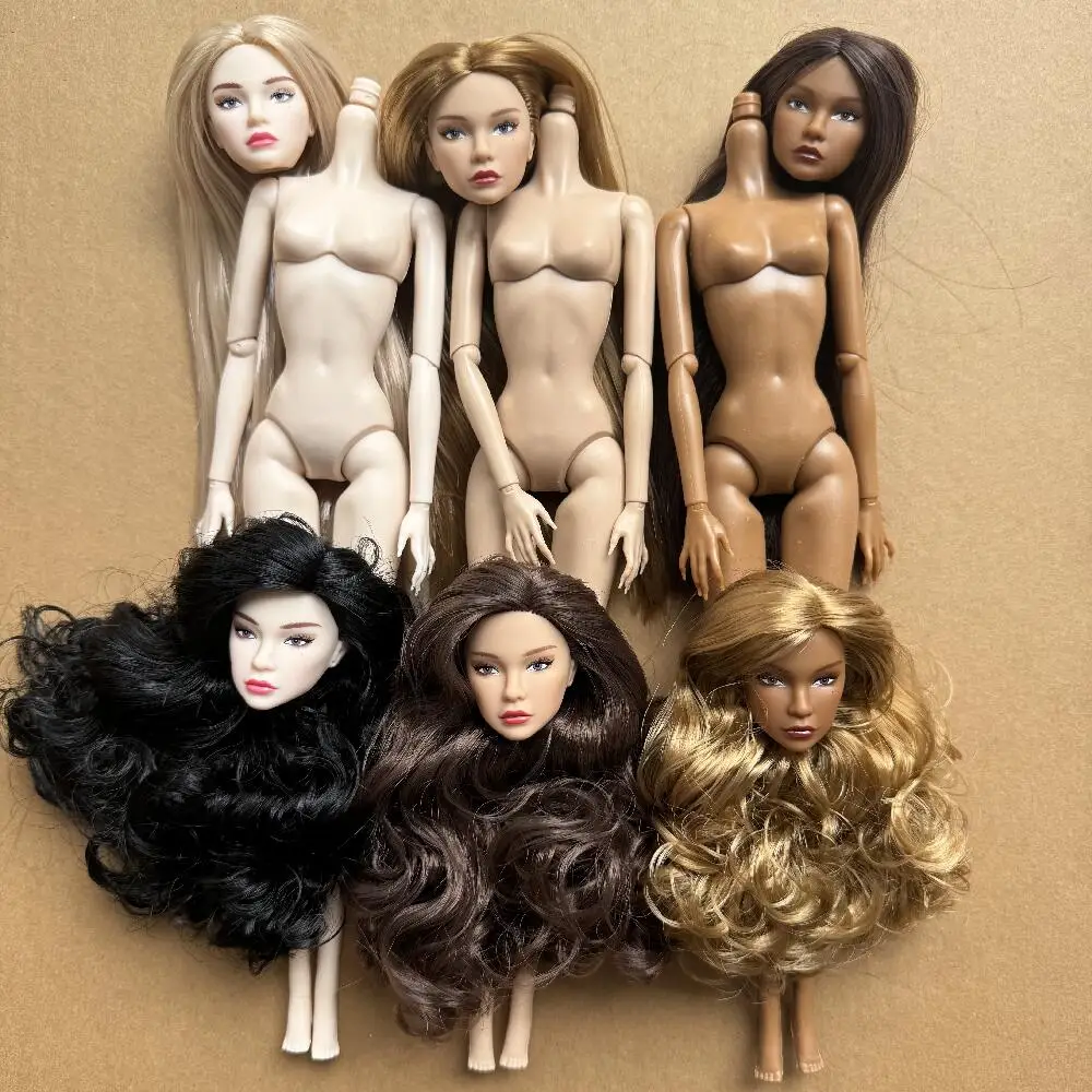 New 1/6 Scale Super Model Doll Figure with Beauty Mole Joints Movable Body Female Fashion Doll for Playing And Gifts