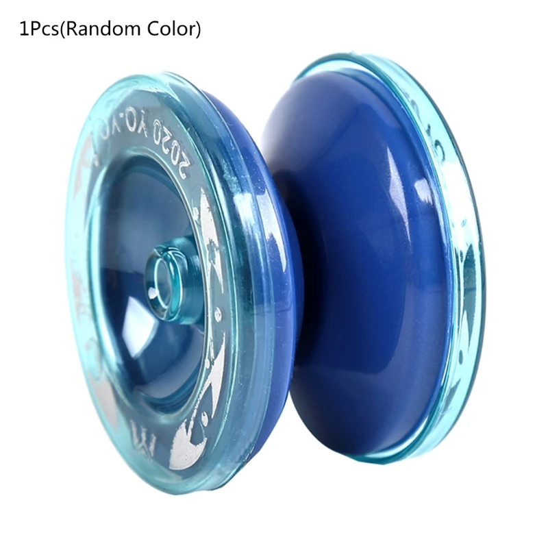 Classic Yo-yos Toy Magic Yo Yo Ball for Activity Center Plastic String Ball for w/ Strong Bearing  Color Random Boy N1HB