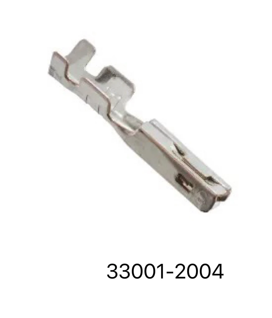 330012004 33001-2004 Molex Gold-plated crimp terminals, female Terminal, MX150 series, maximum 0.8mm², minimum 0.6mm²