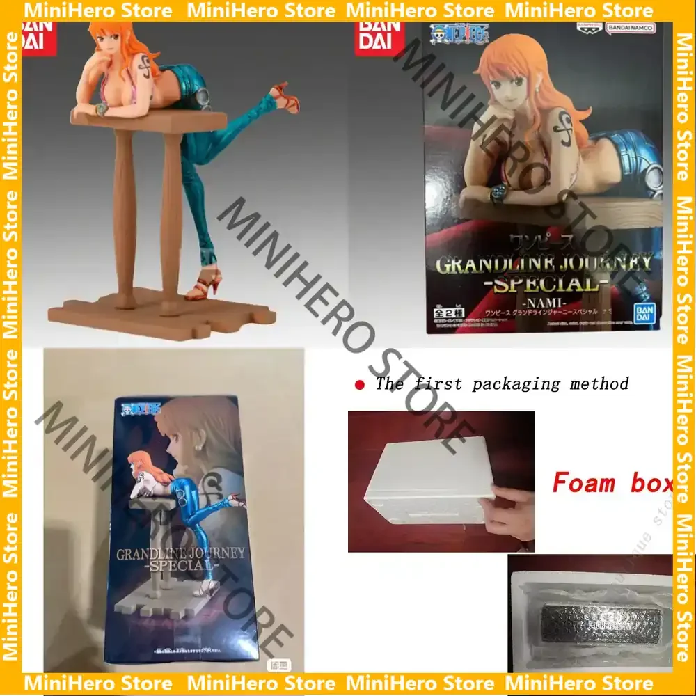 

In Stock Original Bandai Banpresto One Piece Nami 1/8 PVC Action Figure Anime Display Collectible