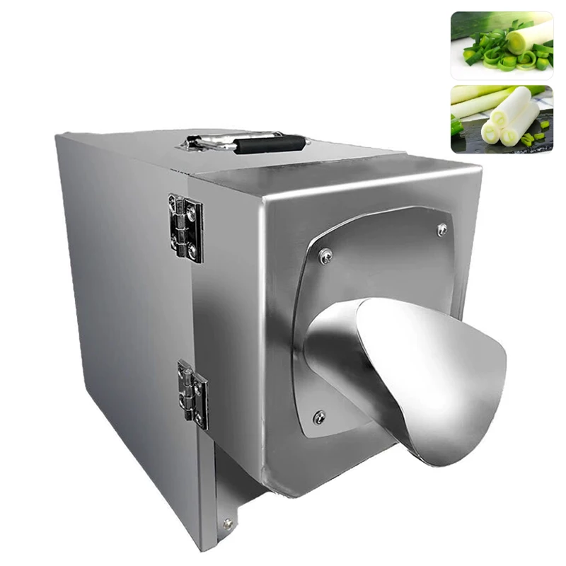 220v Vegetable Cutter Machine For Chopped Green Onion Chopper Leek Pickled Cabbage Vegetable Slicer Machine