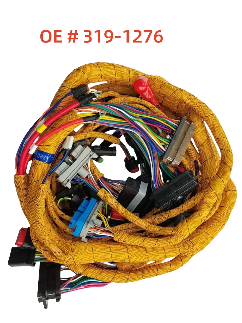 

High quality new 319-1276 3191276 Excavator E312D Electric Part External Wiring Harneis For CA