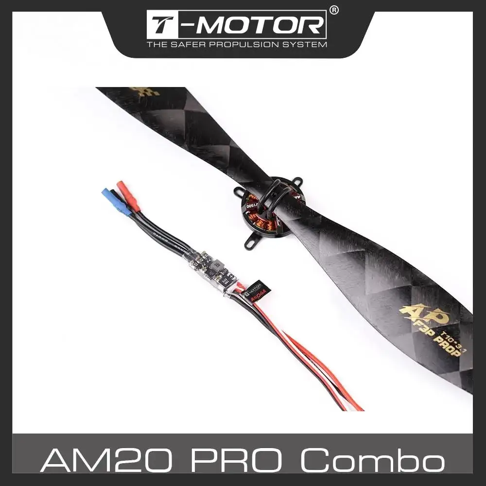 T-motor AM20 PRO Combo AM20 Pro Brushles Motor, AM06A ESC, T10x3.1 / FS10x3.1 Prop For F3P Indoor Drone DIY PARTS