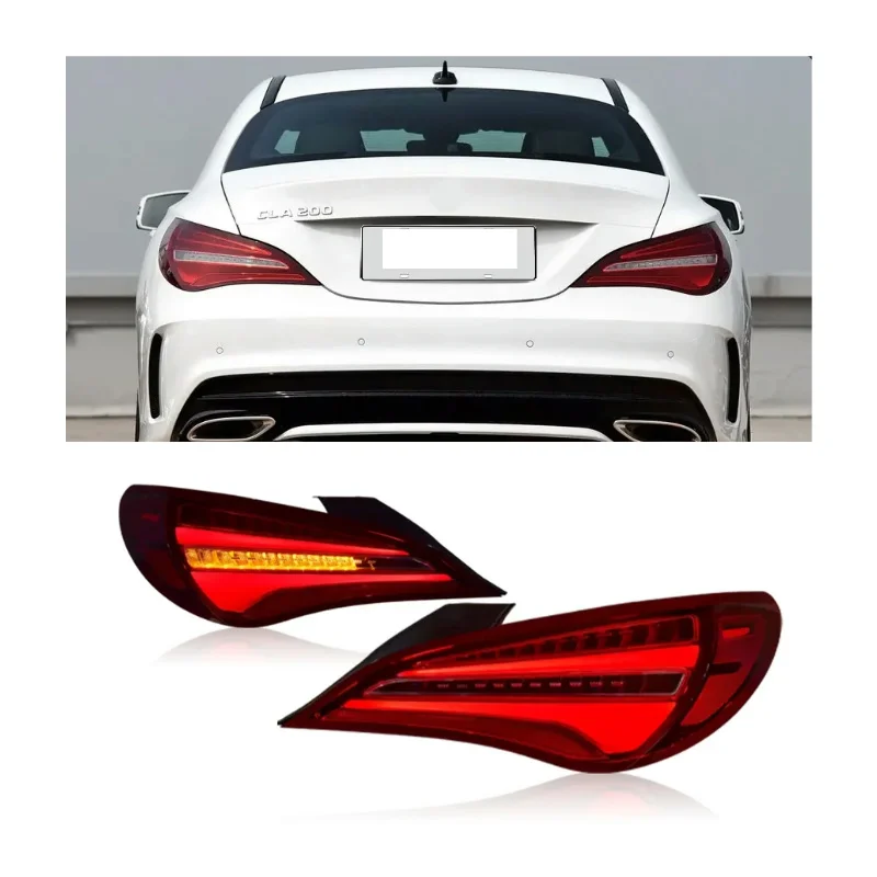 

CLA W117 Upgrade Tail Lights for Benz CLA 2014-2019 LED Car Tail Lamps Daytime Running Lights Dynamic Turn Signals Accessories