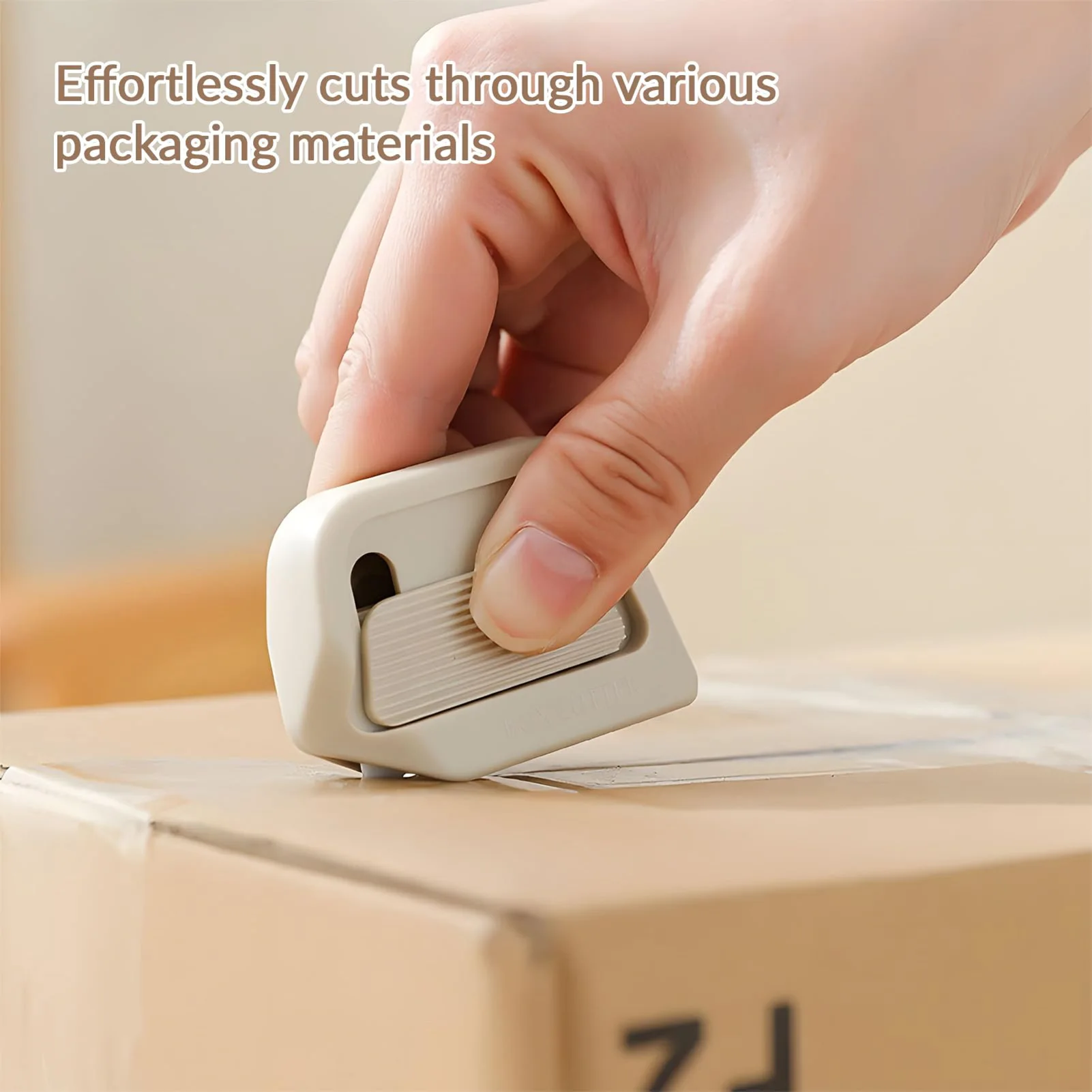 

Mini Ceramic Paper Cutter Released Blade Automatically Rebounds with Magnetic Adsorption for Cutting Adhesive Tape Cardboard