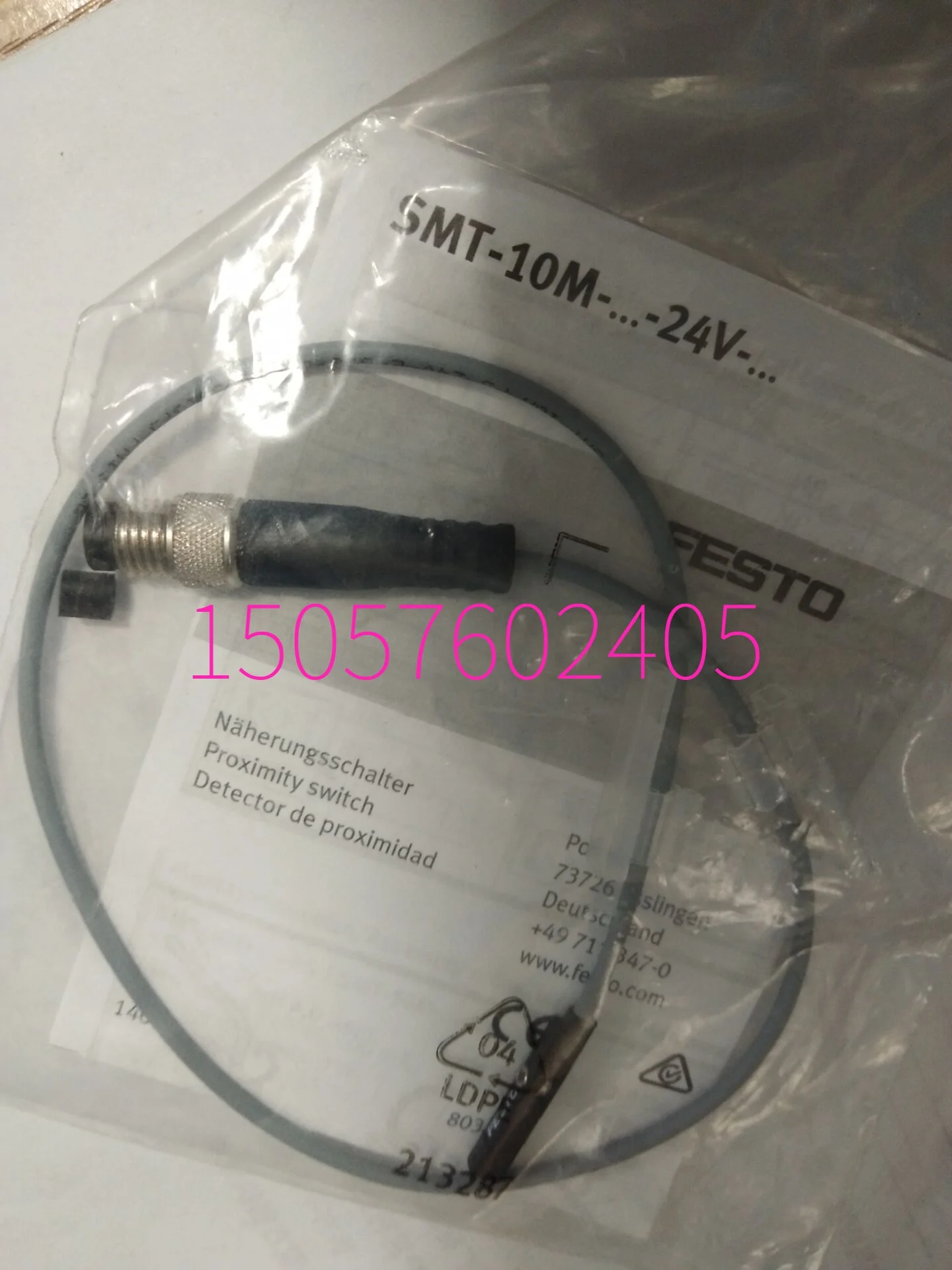 Festo Pressure Sensor SPAN-P10R-R18M-PNLK-PNVBA-L1 8035536