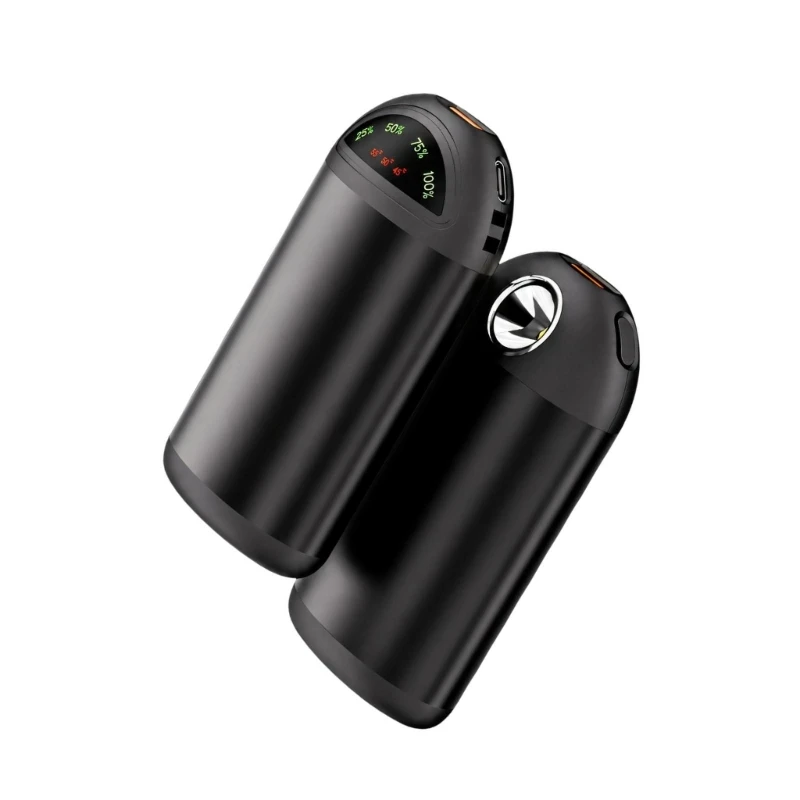 Rechargeable Hand Heating 2-Pack with Three Selectable Heat Levels, USB Charging, and Separate Devices for Warming Both Y5GB