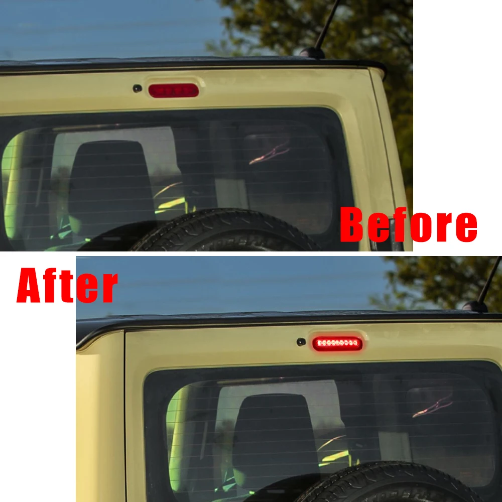 1 قطعة ضوء الفرامل الخلفي المثبت على السقف الثالث لسوزوكي جيمي JB64 2019-2023 #5