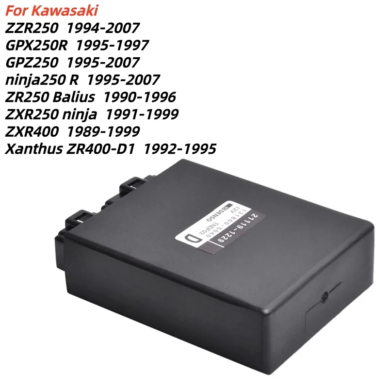Ignição Digital Inteligente CDI para Kawasaki ZZR250 GPX250R GPZ250 Ninja250 ZR250 ZXR250 ZXR400 ZR400 ZZR GPX GPZ ZR ZXR 250 400