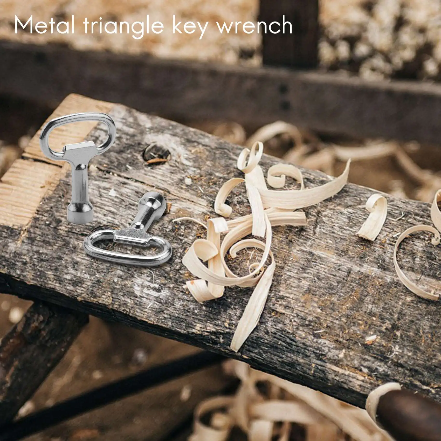 トリプルコーナー三角金属パネル、ボルト用キースロット、8mm x 2