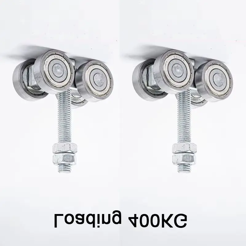 

10 шт. роликов для раздвижных дверей из нержавеющей стали, промышленные подвесные колеса для направляющих, выдерживающие нагрузку 400 кг