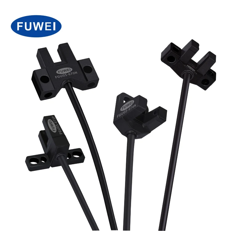 FUWEI FGU05-67 Photoelectric Limit Switch Detection And Width Inspection 5mm Slot Type Photoelectric Sensor