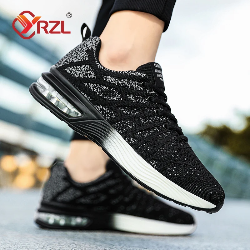

YRZL Running Shoes Men Casual Sneakers Outdoor Breathable Athletic Gym Men Tennis Footwear Lightweight Zapatillas De Hombre