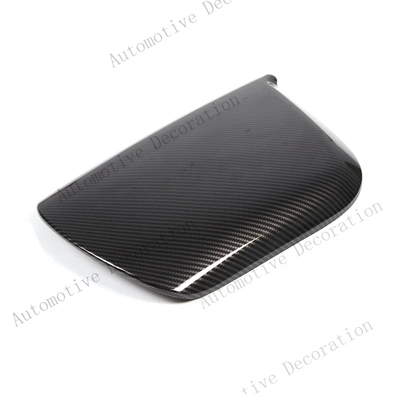 Z+ ABS Carbon fiber Center Console Armrest Box Cover Trim For Corvette C7 2014-19