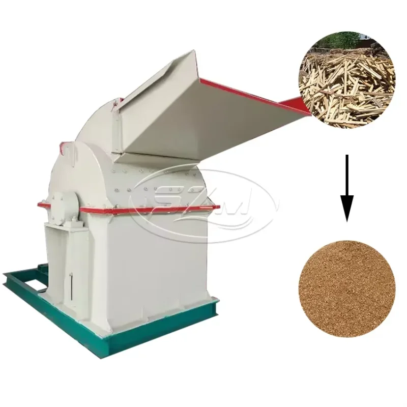 

Large-Scale Industrial Forestry Special Vertical Tree Plank Crusher High-Efficiency Wood Crusher Shredder Chipper