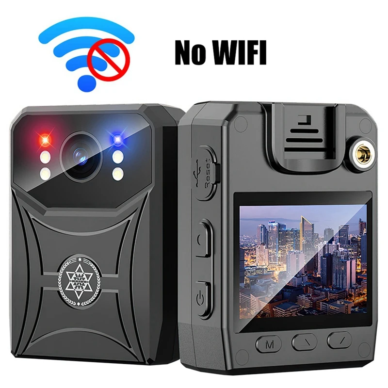 JABS 4K Mini Police Camera Digital Video Recorder Camcorder Camera IR Night Vision Body Camera Sports Back Clip