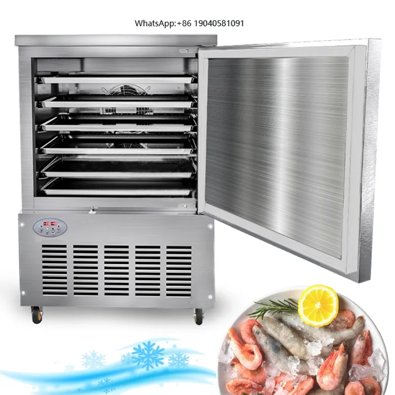 Hot Sale Commercial Kitchen Equipment Fast Machine Stainless Steel Blast Freezer for Food