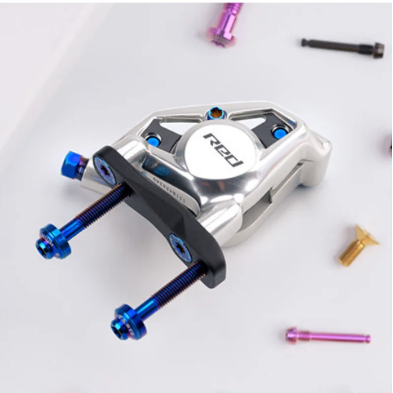 

1pc Bicycle hydraulic brake caliper titanium pin for sram brake pad fixing pin m4x22 and for sram red e1 m4x23
