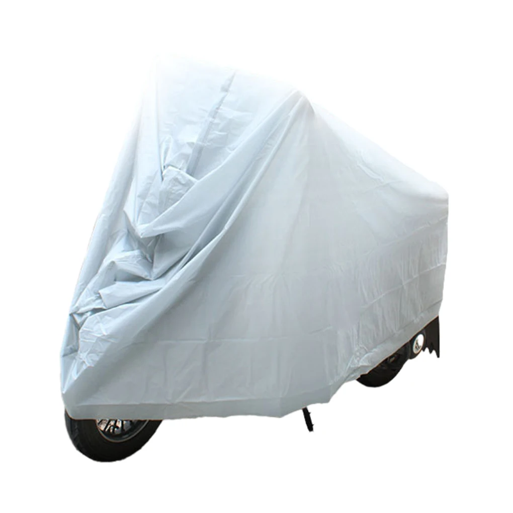 LightGray PEVA Single Layer Rainproof Bicycle Cover Essential Outdoor Protection Windproof