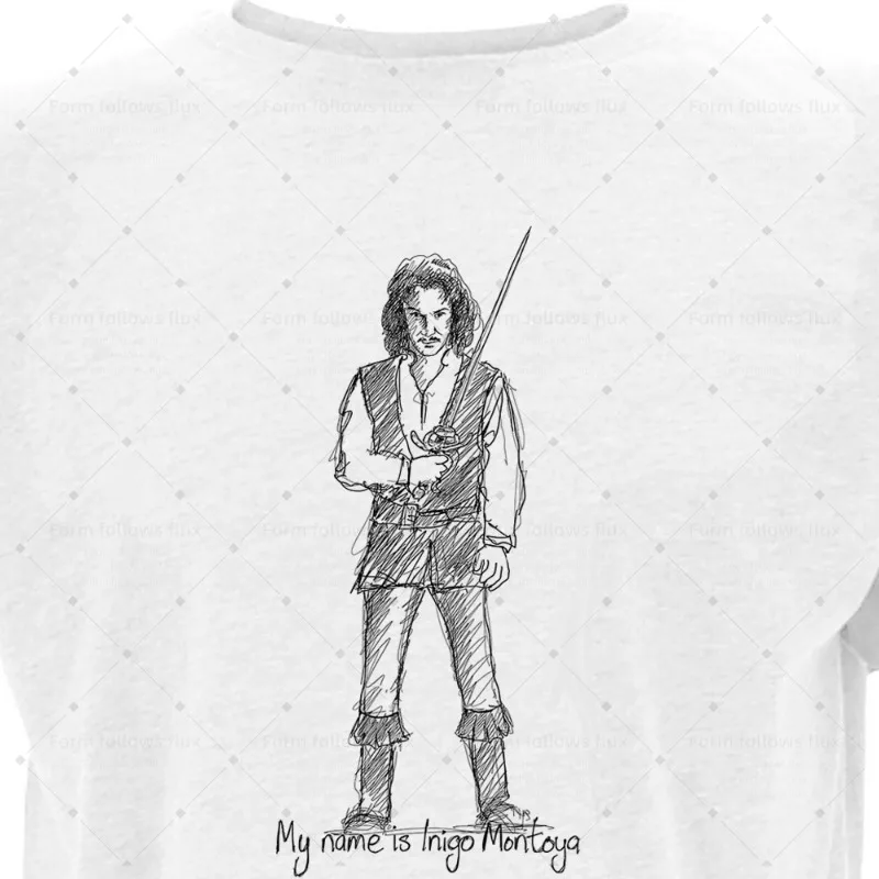 

2026 men T-Shirt Hoodie Hand Drawn Comic style Inigo Montoya – The Princess Bride Films and TV Unisex S-6XL Plus Size Friendly