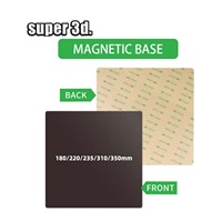 Magnetic Sticker With 3M Adhersive180/220/235/250/310/350mm 3D Printer Bed Magnetic Base Build Plate Tape for Ender3 CR20 K1 Max