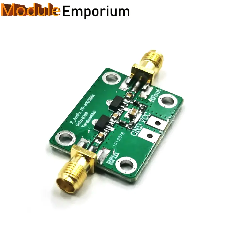 20-3000Mhz Rf Wideband Versterker Gain 40db Lage Ruis Versterker Lna Board Modules Dc 5V Voor Fm Hf Vhff/Uhf