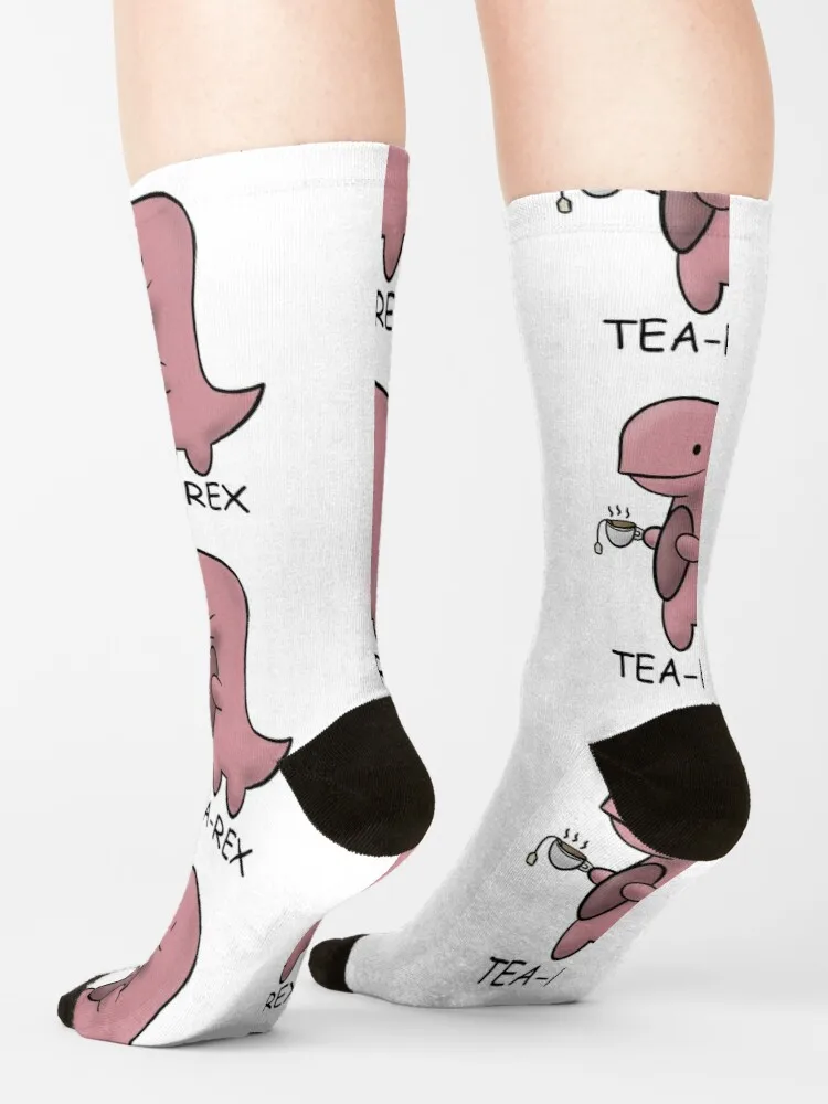 TEA-REX Socks Mens Tênis Meias De Compressão