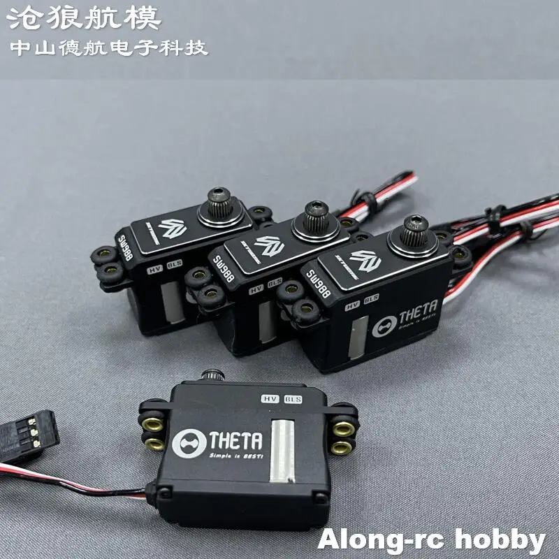 Skywing SW988 46g Servo digitale ingranaggi metallici Motore brushless con braccio 25T THM988 per RC 70E Modello di aereo 3D Aereo Parte di aereo