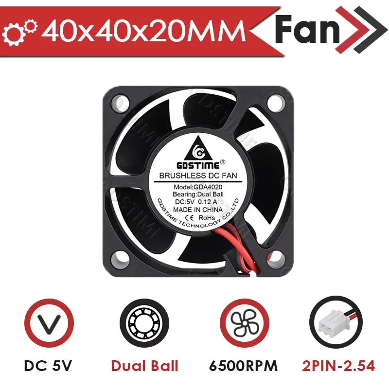 5V Dual Ball 2P2.54