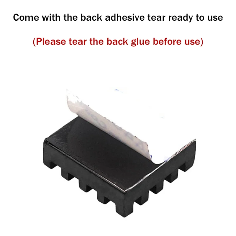 Для Orange Pi 5, радиатор материнской платы, макетная плата 5-го поколения, охлаждающий теплопроводный радиатор с клеем