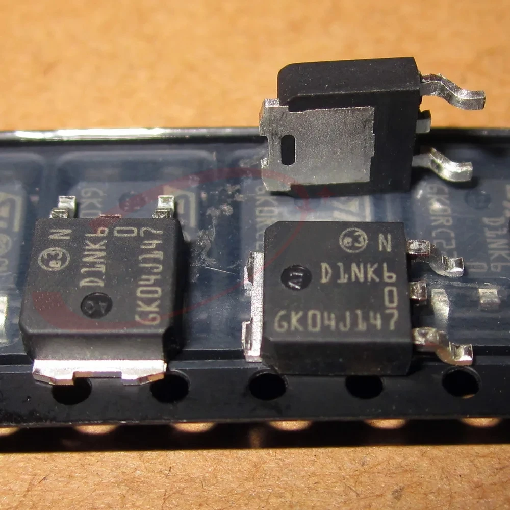 10pcs/Lot STD1NK60T4 D1NK60 TO-252 New Original N-CHANNEL 600V - 8 - 1A DPAK SuperMESH Power MOSFET