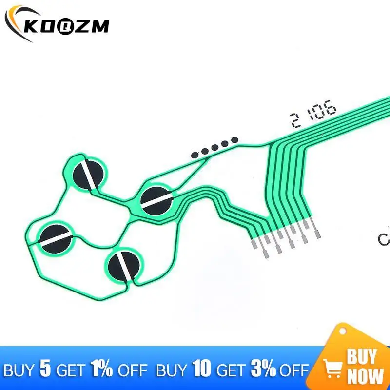 1Set For PS5 V1 V2 V3 Controller Conductive Film Flex Cable Ribbon Cable replacement For PS5 Controller Film Keypad Flex Cable