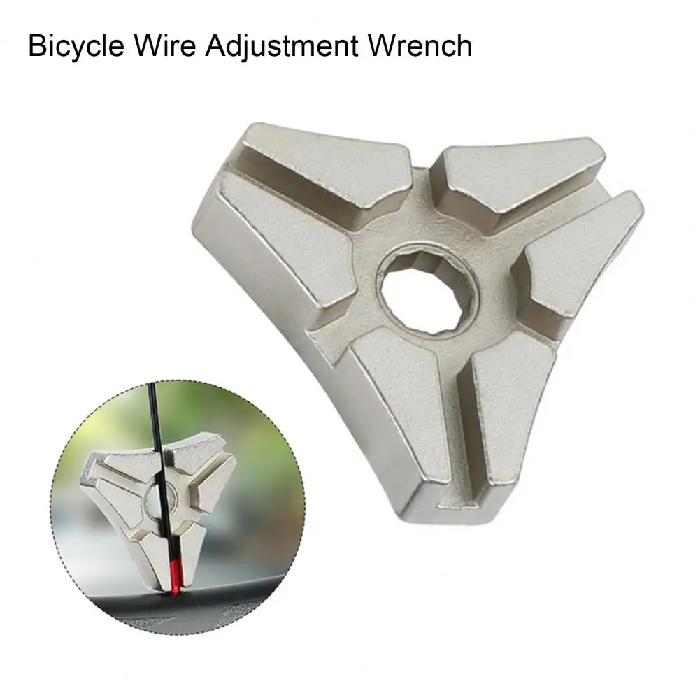 Convenient Spoke Wrench Comfortable Grip Bike Spoke Wrench Heat Treatment Mountain Bike Screwdriver Spanner  Wire Adjustment