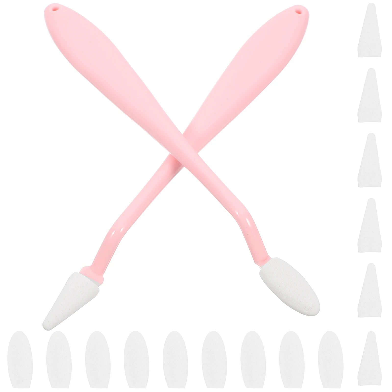 20 قطعة مجموعة أدوات ممحاة الرسم الفن مزج الإسفنج القلم للرسم تسليط الضوء على تفصيل مسح استبدال رؤساء لوازم الفنان #2