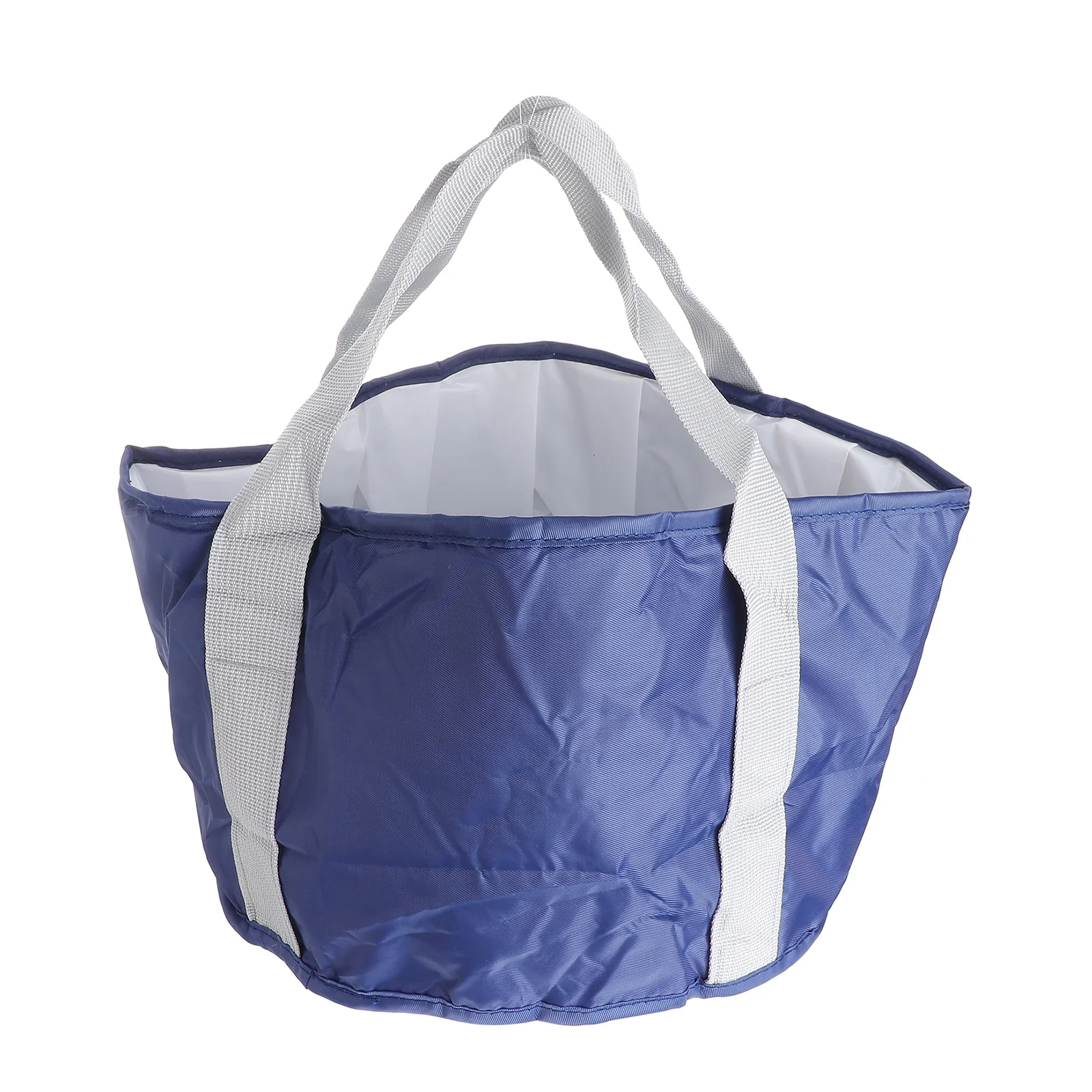 

1pc Portable Folding Foot Basin Double Layer Waterproof Travel Foot Spa Tub For Camping Outdoor Home Pedicure Soaking Bucket