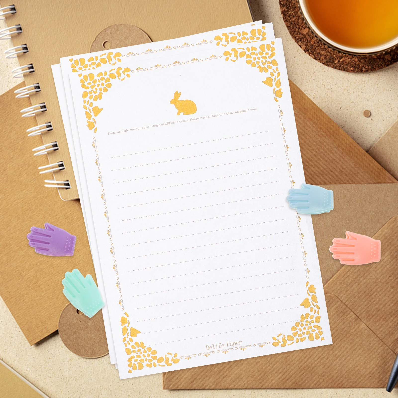 

16pcs Mini Binder Clips Cute Cartoon Assortment Small Document Office Paper Plastic Colorful Stationery Organizing Supplies