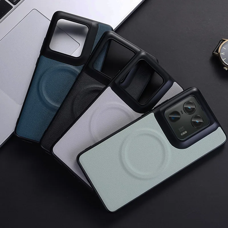 

Веганский кожаный чехол для Moto Edge50/X50 Ultra с беспроводной зарядкой Qi