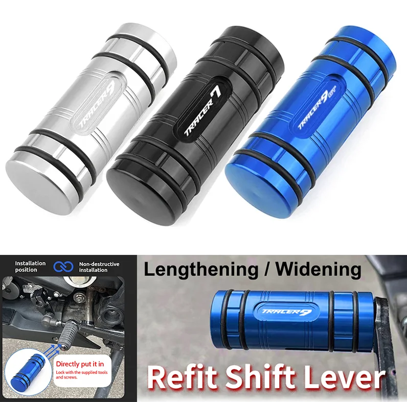 

Motorcycle CNC Gear Shift Lever Tip Extension Enlarger Pedal For YAMAHA TRACER7 Tracer9/9GT/900GT Tracer 7/9/9gt/900gt 700gt