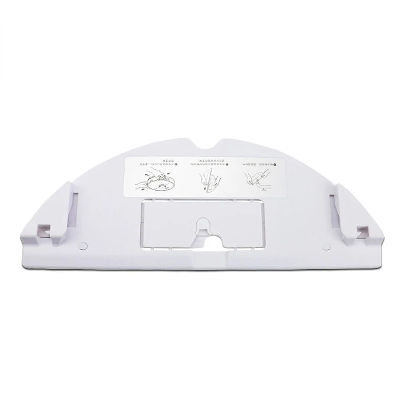 Wassertank-Unterstützung für Roborock S7 Mops, Tuchhalterung, Ersatzteile, Staubsauger, Mopphalterung, Schwarz-Weiß-Zubehör