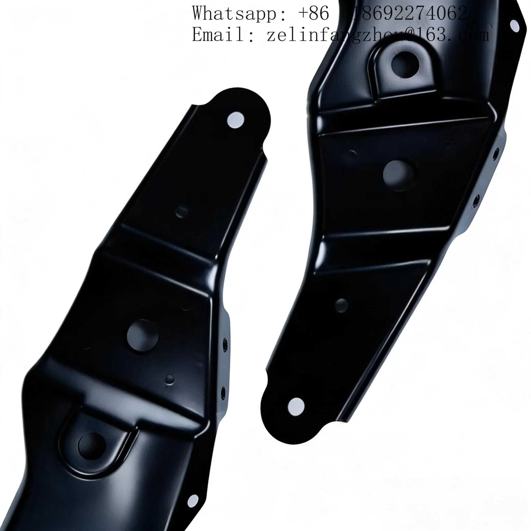 

Radiator Grille Support Water Tank Bracket For Bentley Flying Spur 2006-2012 OEM 3W0805057 Black Plastic Car Body Kit Part