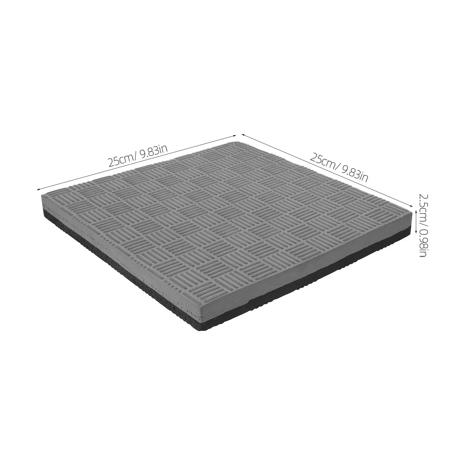 Blender Anti Vibration Mat 9.8 Inch Food Processor Mat Shock Absorbing Non Slip Noise Reduction Pad for Kitchen Mixer