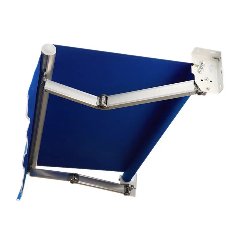 Awning Telescopic canopy Eaves Door Head Household Balcony Outdoor Store Surface Door Hand Crank Electric Rainproof Awning