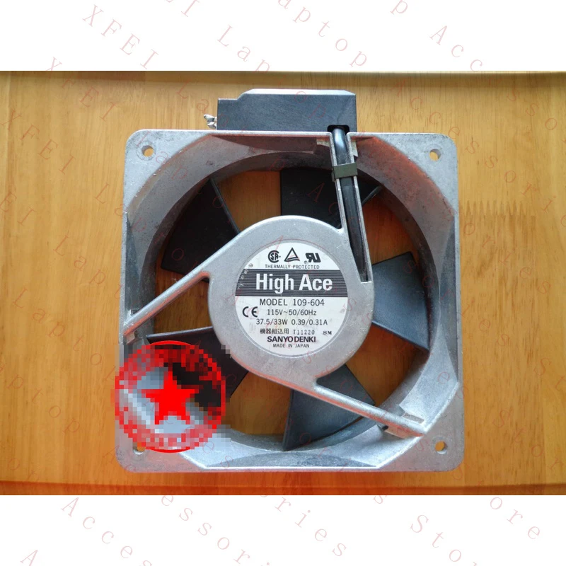 

D 1pcs FOR Sanyo 109-604 37.5 / 33W 115V 16050 SAN ACE 160 Axial Fan