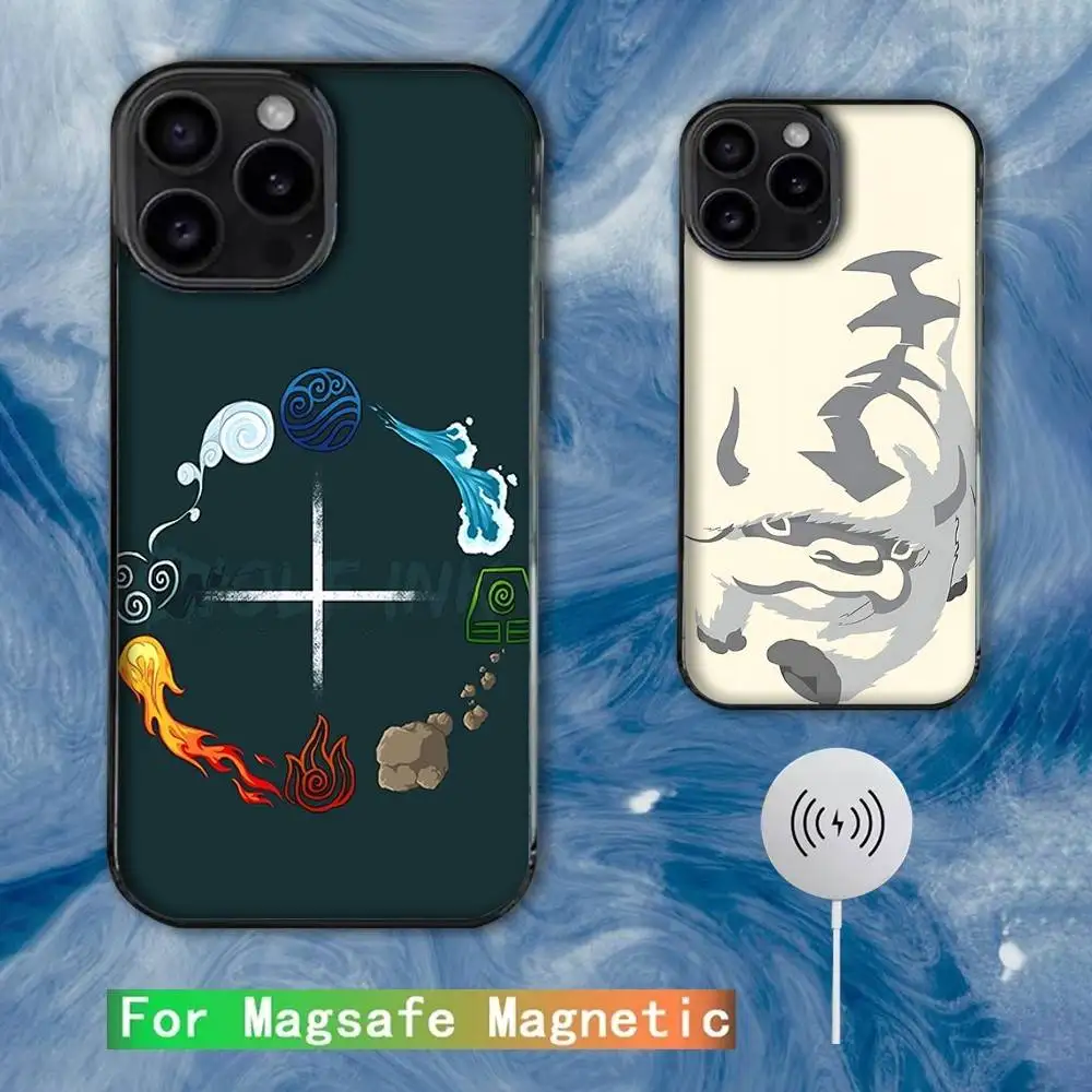 

Avatar The Last Airbender Appa Phone Case For iPhone 16e,16,15,14,13,12,11,Plus,Pro,Max,Mini Magsafe Magnetic Wireless Charging