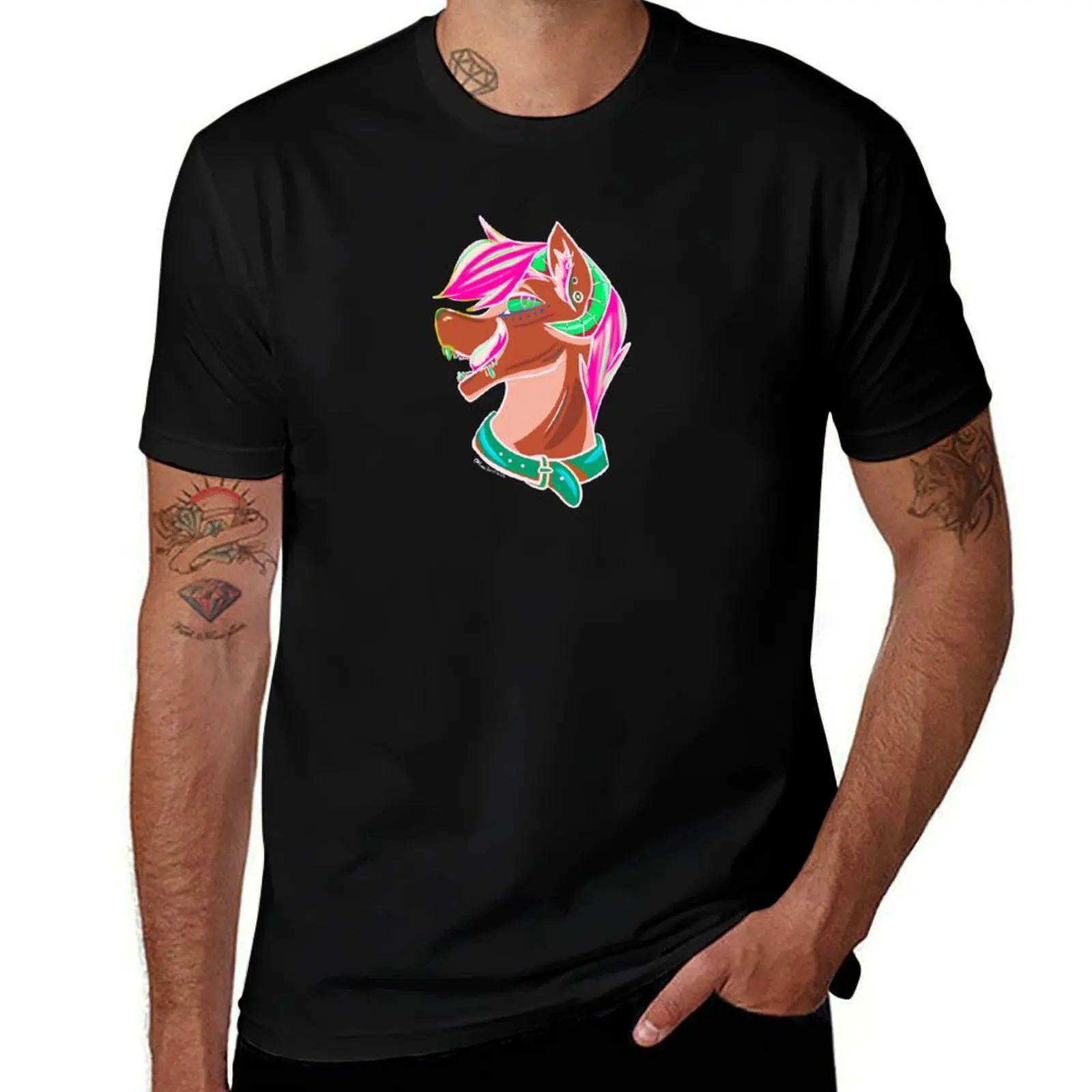 Jasper The Dragon Reverse T-Shirt Plus Size Lightweight Tee Shirt T-Shirt