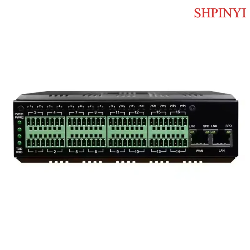 

32-канальный преобразователь сухих контактов в Ethernet с управлением WEB и SNMP 2 FE Ethernet