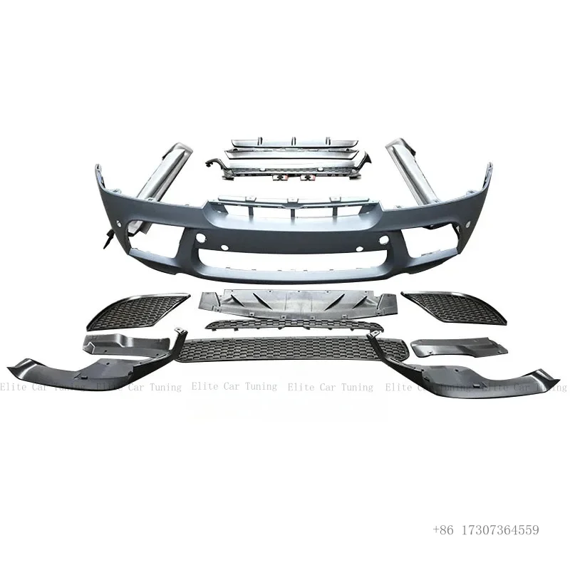 

Body Kit with Front Bumper Rear Diffuser Fit for X6 E71 MP Style High Quality 2008-2013 Year Rear Lip Facelift