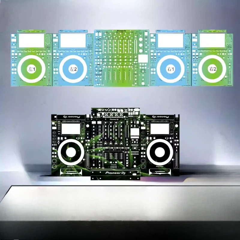 Custom Personalized Protective Skins for Pioneer DJ Controller Series: DDJ400, REV5, 1000SRT, GRV6, RX3, AZ, OPUS, SB3 SR SZ RZ