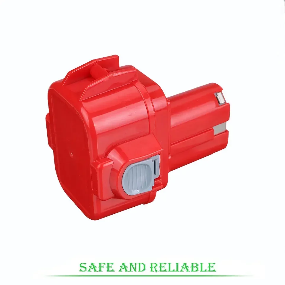 For Makita 9.6V 4.8Ah NI-MH PA09 Battery 6222D 9100 9120 9122 9133 9134 9135 6207D 6261D 6207D Replacement Power Tool Battery