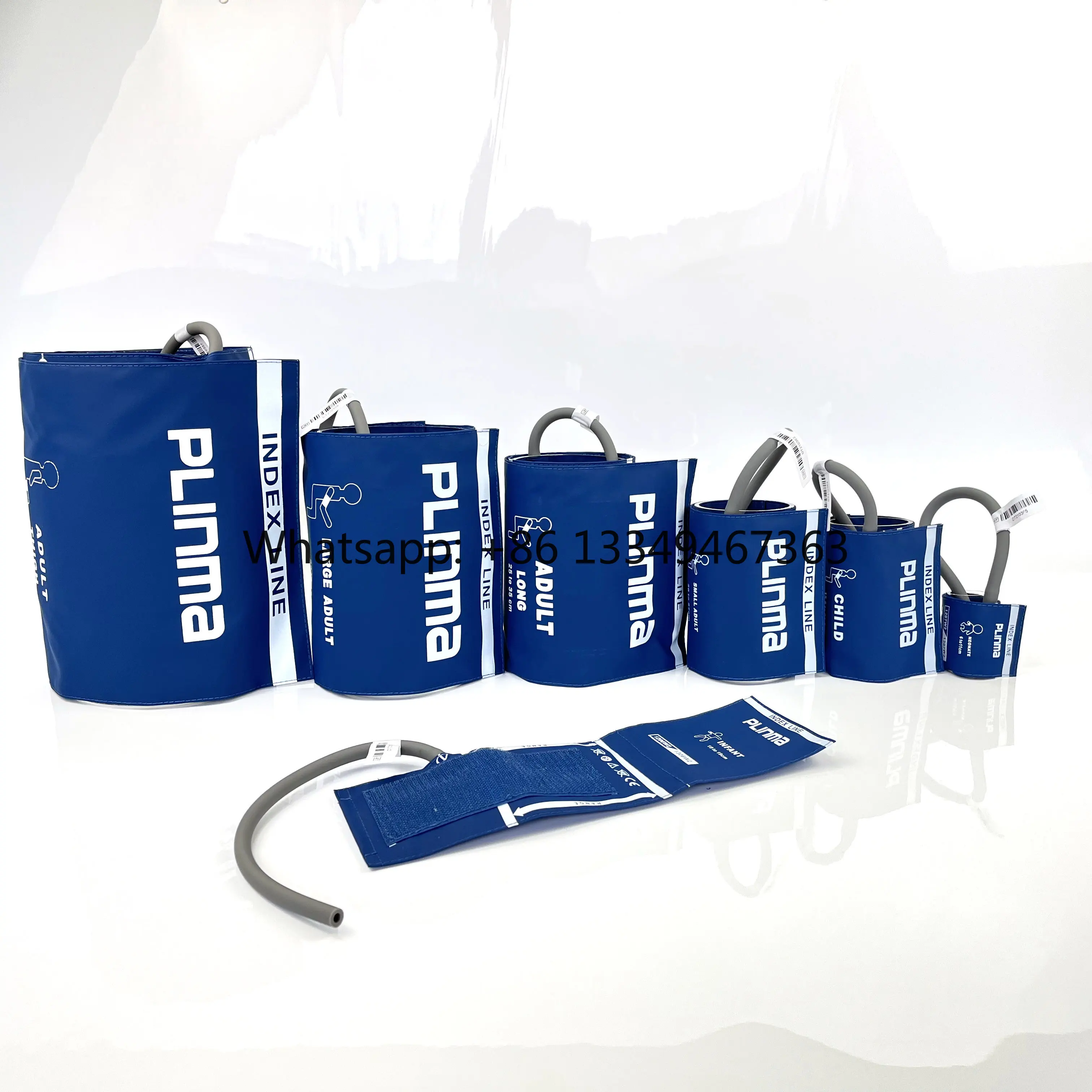 medical-supplier-pu-single-tube-reusable-adult-nibp-cuff-with-bladder-fast-shipping